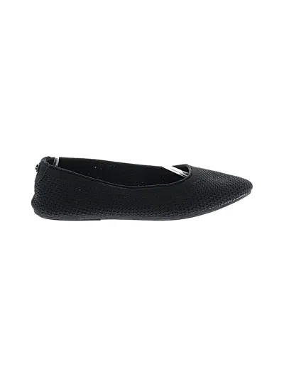 Pre-owned Aerosoles Flats In Black
