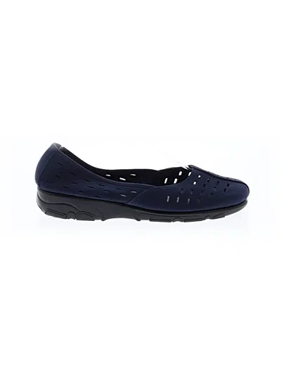 Pre-owned Aerosoles Flats In Blue