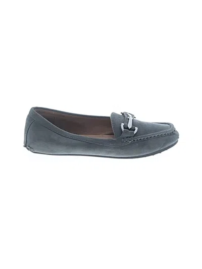 Pre-owned Aerosoles Flats In Gray