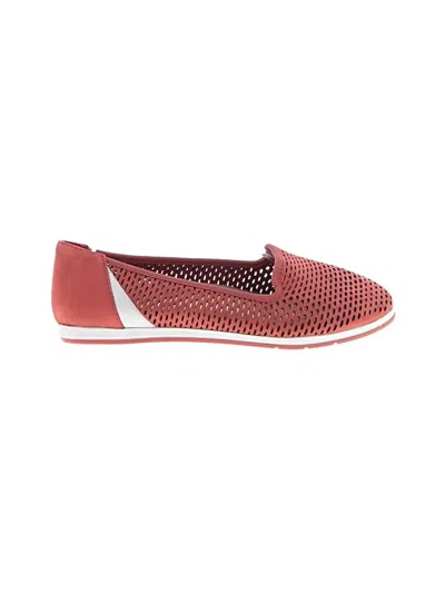 Pre-owned Aerosoles Flats In Red