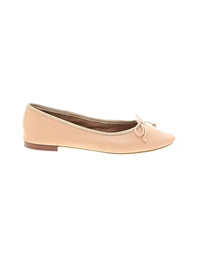 Pre-owned Aerosoles Flats In Tan