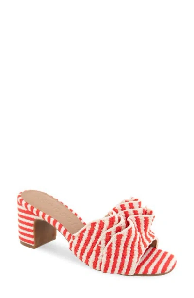 Aerosoles Gabbie Ruffle Sandal In Multi
