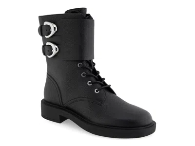 Aerosoles Gobetta Combat Bootie In Black
