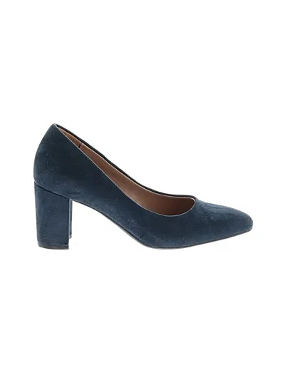 Pre-owned Aerosoles Heels In Blue