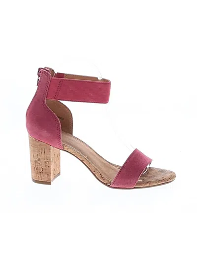 Pre-owned Aerosoles Heels In Pink