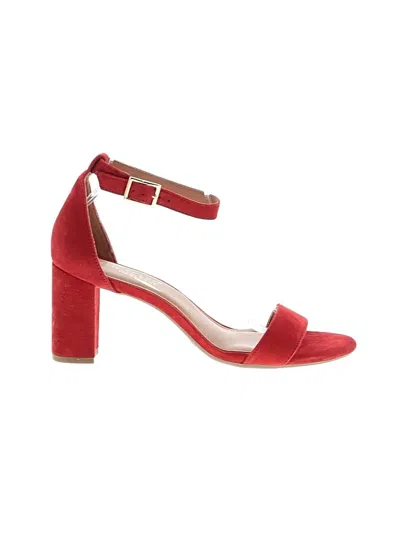 Pre-owned Aerosoles Heels In Red