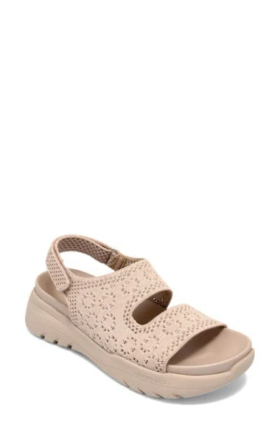 Aerosoles Helsea Mesh Slingback Sandal In Neutral