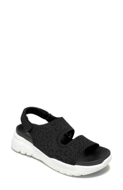 Aerosoles Helsea Mesh Slingback Sandal In Black
