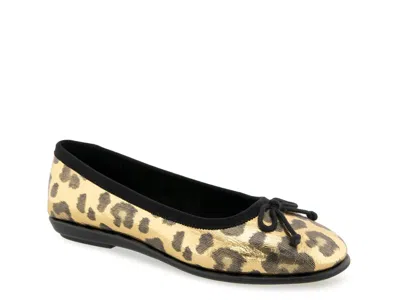 Aerosoles Homebet Ballet Flat In Yellow