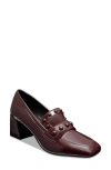 Aerosoles Izell Square Toe Pump In Burgundy