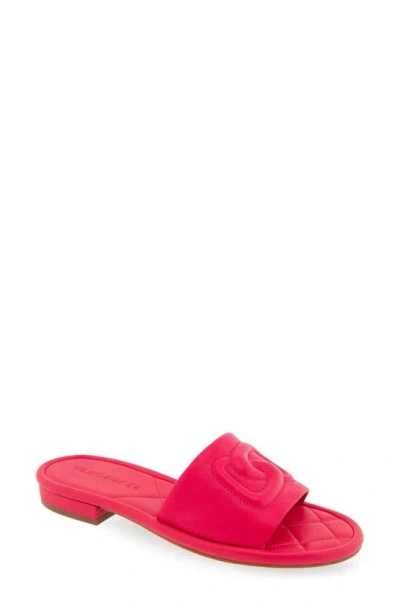 Aerosoles Jilda Slide Sandal In Virtual Pink Leahter