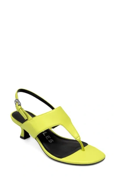 Aerosoles Kora Slingback Sandal In Yellow