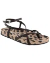 Aerosoles Leera Ankle Strap Flat Sandal In Multi