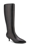 Aerosoles Loano Knee High Boot In Black Nappa Leather