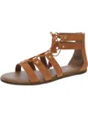 AEROSOLES LOTTERY WOMENS LEATHER LACE UP GLADIATOR SANDALS