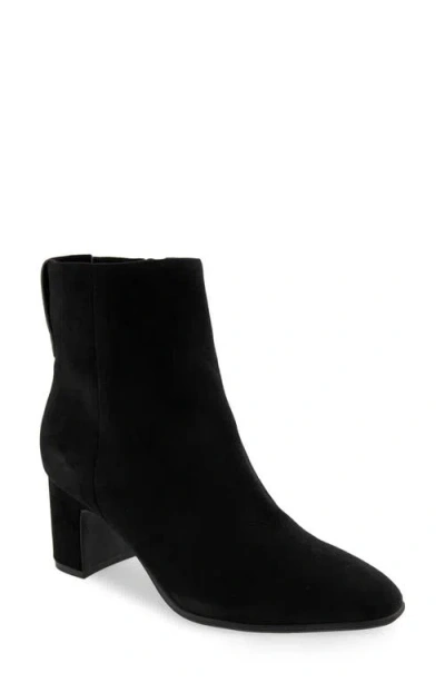 Aerosoles Magnus Bootie In Black Suede