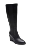 Aerosoles Memphis Wedge Knee High Boot In Black