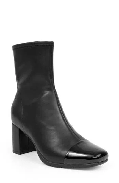Aerosoles Miles Mid Calf Boot In Bbk Black / Black