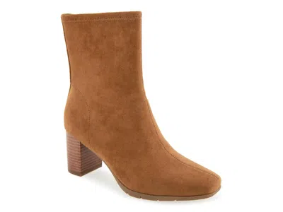 Aerosoles Miley Bootie In Brown