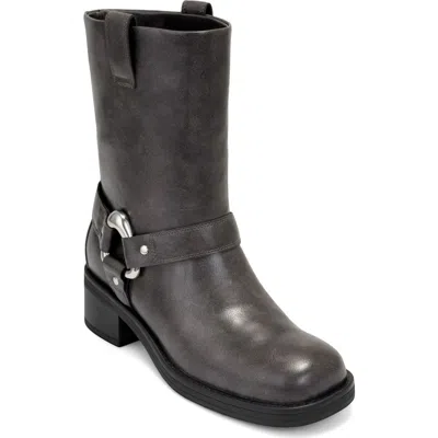 Aerosoles Molto Faux Leather Boot In Gray