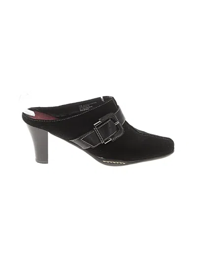 Pre-owned Aerosoles Mule/clog In Black