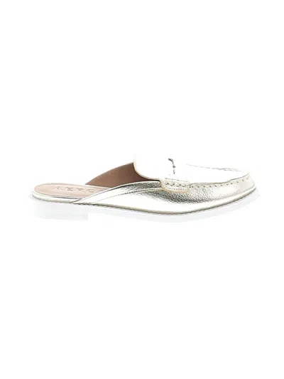 Pre-owned Aerosoles Mule/clog In Silver