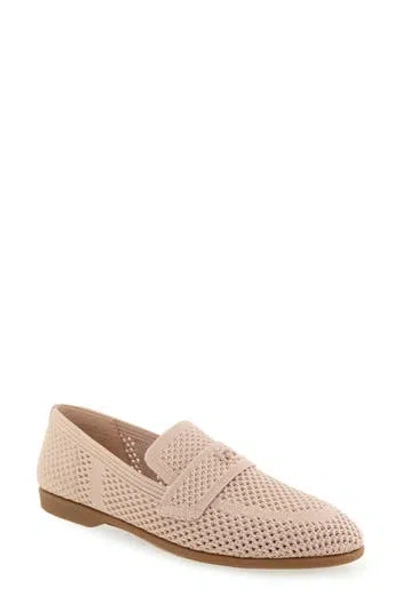 Aerosoles Nanti Knit Flat In Cipria Open Knit