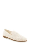 Aerosoles Nanti Knit Flat In Eggnog Open Knit