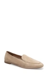 Aerosoles Neo Square Toe Loafer In Taupe Suede