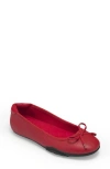 Aerosoles Onyx Ballet Loafer In Red
