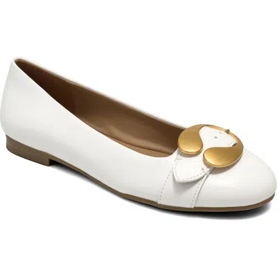 Aerosoles Paradise Buckle Flat In Multi