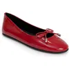 Aerosoles Perle Ballet Flat In Red