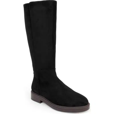 Aerosoles Women's Prue Riding Boot In Black