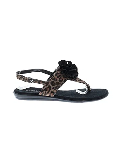 Pre-owned Aerosoles Sandals In Black