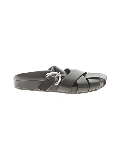 Pre-owned Aerosoles Sandals In Black