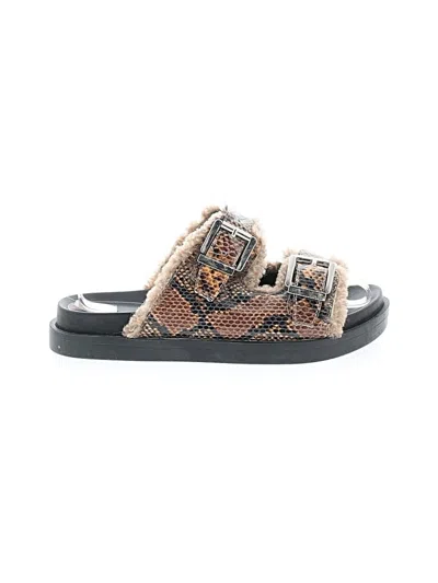 Pre-owned Aerosoles Sandals In Brown