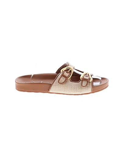 Pre-owned Aerosoles Sandals In Tan