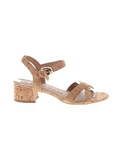 Pre-owned Aerosoles Sandals In Tan