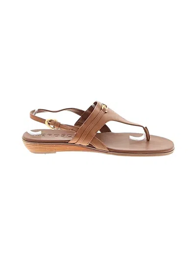 Pre-owned Aerosoles Sandals In Tan