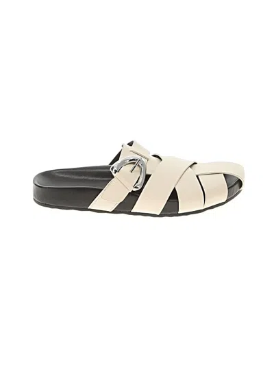 Pre-owned Aerosoles Sandals In White