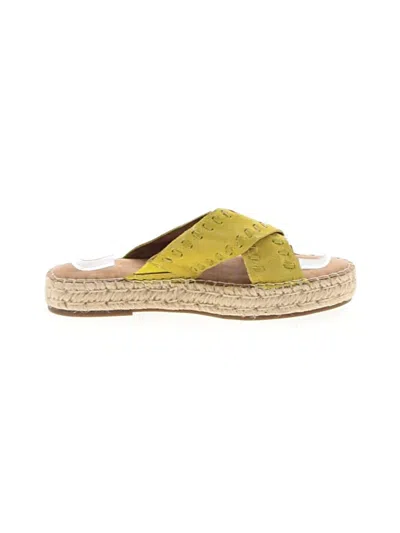 Pre-owned Aerosoles Sandals In Yellow