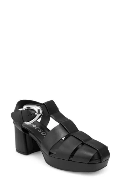 Aerosoles Soave Block Heel Sandal In Black