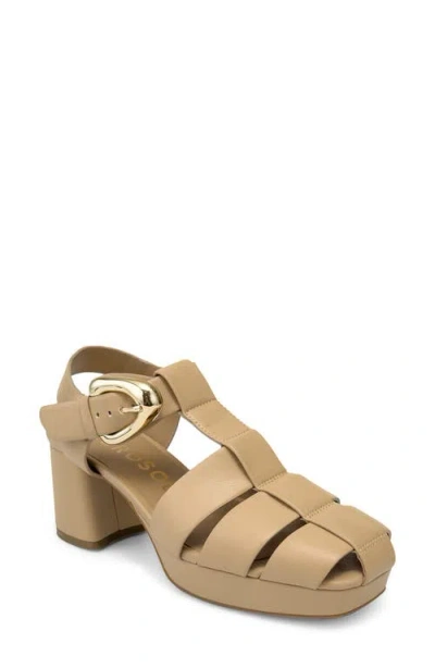 Aerosoles Soave Block Heel Sandal In Brown