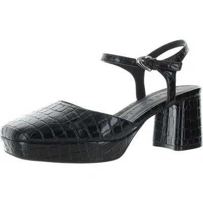 Aerosoles Soir Womens Pattern Man Made Ankle Strap In Multi