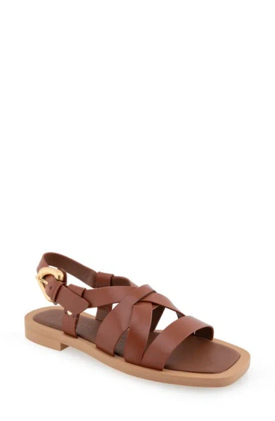 Aerosoles St. Clair Sandal In Ginger Bread Leather