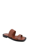 Aerosoles St. Luke's Slide Sandal In Ginger Bread Pu