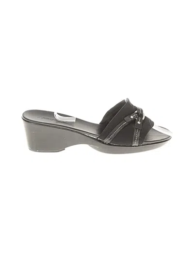 Pre-owned Aerosoles Wedges In Black