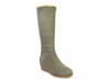 Aerosoles Wide Width Binocular Boot In Gray