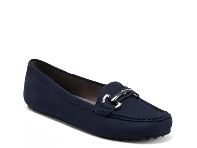 Aerosoles Wide Width Day Drive Loafer In Blue