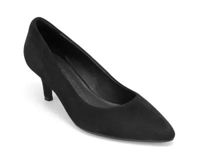 Aerosoles Wide Width Elil Pump In Black